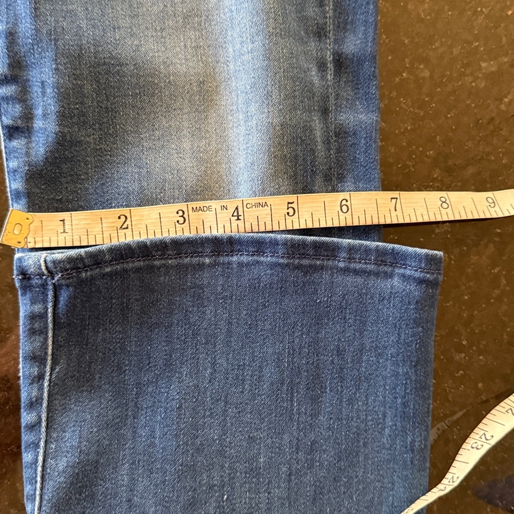MOTHER The Insider Ankle High Rise Bootcut Ankle Jeans The Road to Paradise W-27 - Picture 12 of 16